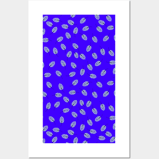 Abstract Flower Pattern Posters and Art